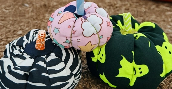 Fabric Pumpkins: Children's Craft Workshop