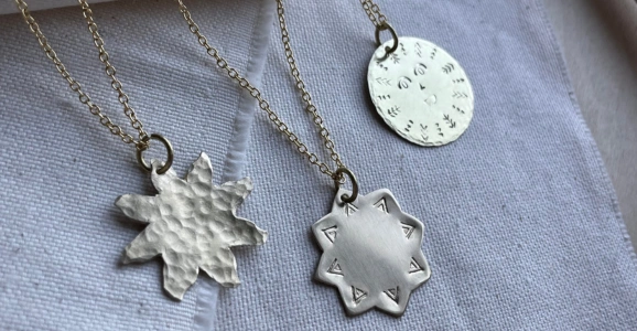 Brass Pendants - Jewellery-Making Workshop